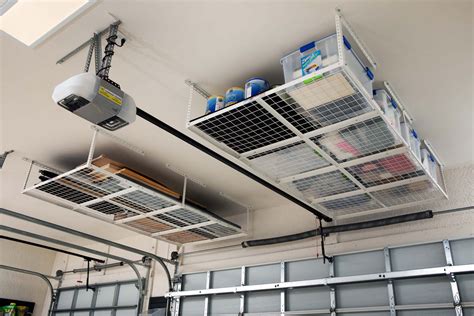 Motorized Garage Ceiling Storage Lift | Shelly Lighting