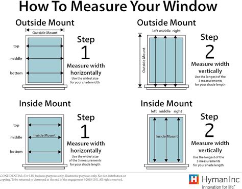 How To Measure Length For Roman Shades / How To Measure For Your Window ...