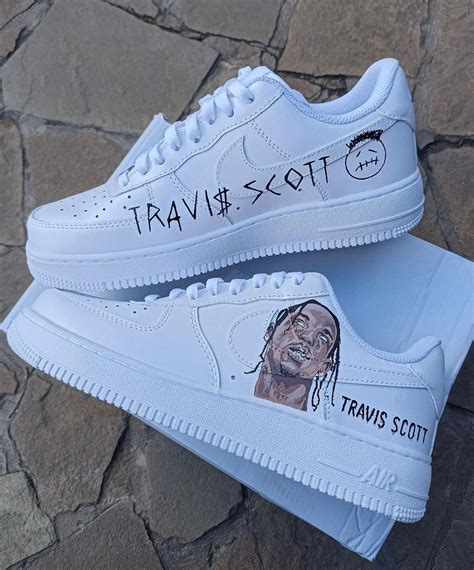 Travis Scott Air Force 1 Custom - Daniel Customs