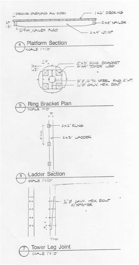 Wood Tower Plans | How to plan, Tower, Wood