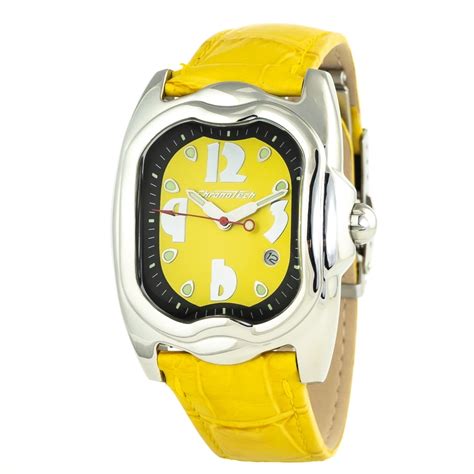 WATCH CHRONOTECH STAINLESS STEEL YELLOW YELLOW MEN CT7274M 02 - Walmart.com