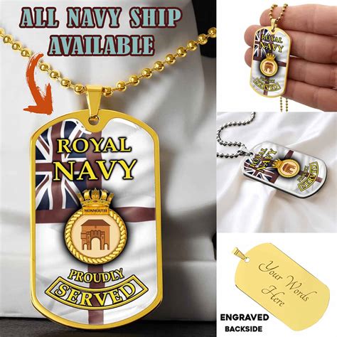 HMS Monmouth (F235)_Dogtag – Proudly-Service