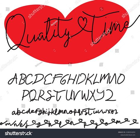 Handwritten Alphabet Uppercase Lowercase Font Stock Vector (Royalty ...