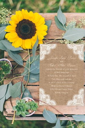 Top 10 Rustic Wedding Invitations to WOW Your Guests - Elegantweddinginvites.com Blog