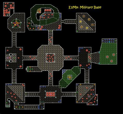 Doom/E1M9: Military Base — StrategyWiki, the video game walkthrough and strategy guide wiki