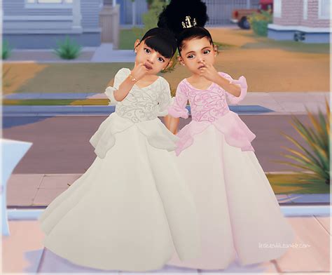 Sims 4 Princess Dress CC (Children + Adults) – FandomSpot