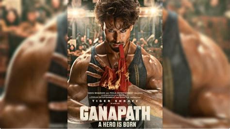 'Ganapath' poster out! Tiger Shroff unveils first look on Ganesh ...