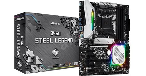 ASROCK B450 Steel Legend M.2 AM4 ATX Motherboard | ASROCK B450 STEEL LEGEND | OS | Jordan