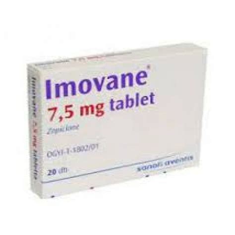 Imovane 7.5mg Tablet | Zopiclone | ePharma