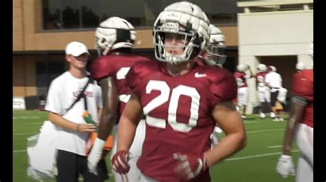 Watch Drew Sanders practice during Alabama Crimson Tide vs. Mercer Week | SEC News - Win Big Sports