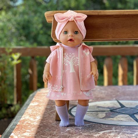 Wollyonline Baby Born Doll Clothes Pattern Baby Casual 2 is available ...