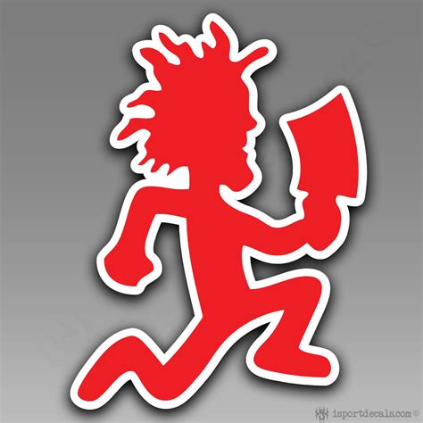 ICP Hatchet Man Juggalo Running Man Logo Vinyl Decal Sticker 201