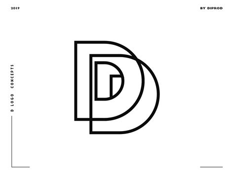 Letter D logo design concept 04 | Concept design, Logo design, ? logo