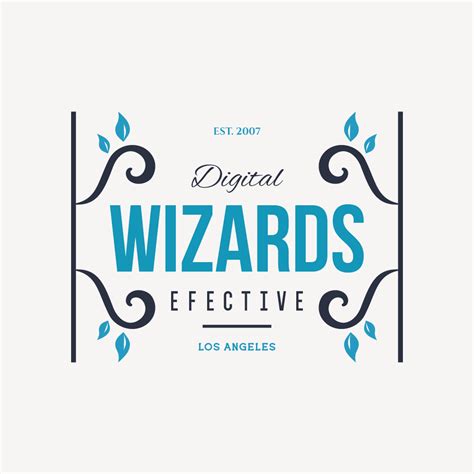 Digital Wizards Vintage Logo Design - DesignStudio