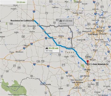 San Antonio To Houston Map - Map