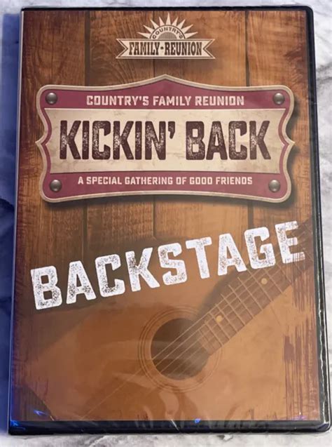 COUNTRY'S FAMILY REUNION KICKIN BACK rare Music Documentary dvd RICKY SKAGGS New $24.99 - PicClick