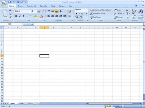 Selecting Cells in Excel 2007 - dummies