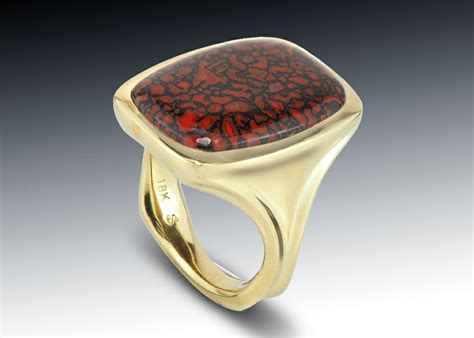 Fossil Dinosaur Bone Ring | Skylight Jewelers | Custom Jewelry Design