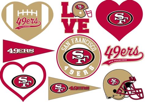 SAN FRANCISCO 49ERS SVG Vector Design in 4 Formats Svg by SVGClub