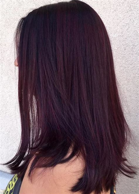 50 Shades of Burgundy Hair Color: Dark, Maroon, Red Wine, Red Violet ...