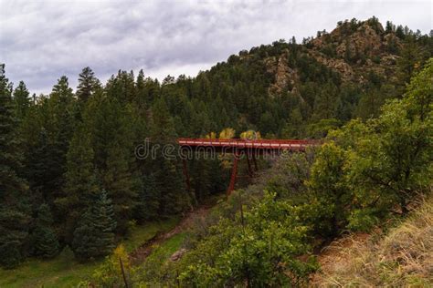 Bridge on Phantom Canyon Road Stock Image - Image of outdoors, unpaved ...