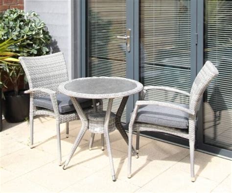 New Supremo Iris 6 Seat Garden Dining Set With Round Table