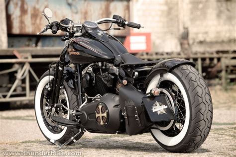 Thunderbike Pure Rodderz • H-D Cross Bones FLSTSB Softail Umbau ...