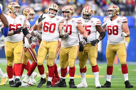 PFF ranks the 49ers offensive line as the 14th-best unit heading into 2022 - Niners Nation