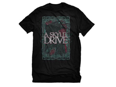 A Skylit Drive "Crow" Black Shirt | Tragic Hero Records