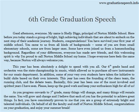 8th Grade Graduation Speech | Writing Tips