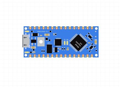 Arduino Nano Every Fritzing Part | Electronics For You