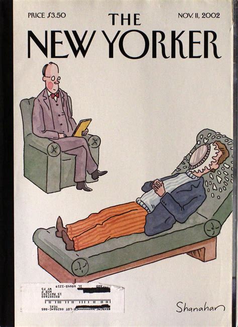 The New Yorker -The Cartoon Issue | November 11, 2002 at Wolfgang's