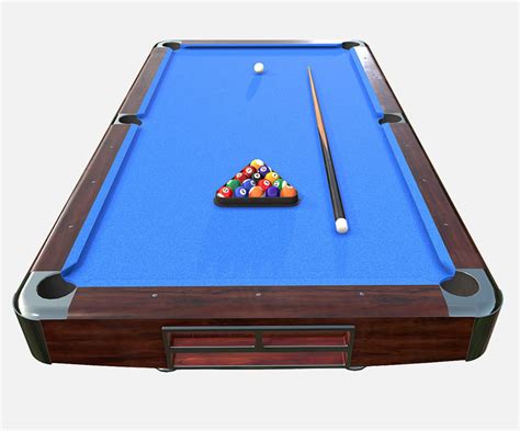 ArtStation - American Pool Table | Game Assets