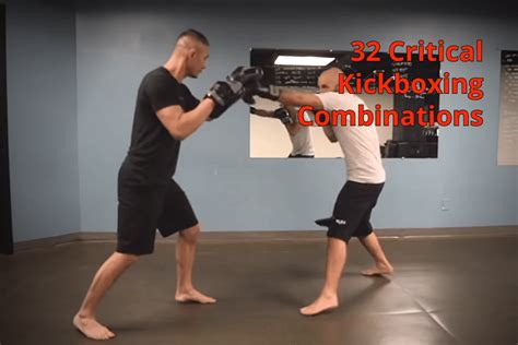 32 Critical Kickboxing Combinations - Infighting