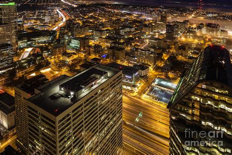 Capitol Hill Night View Photograph by Mike Reid