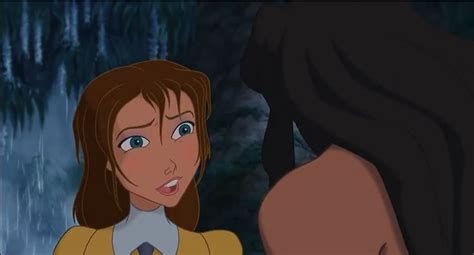 Jane to Tarzan as she realized that Tarzan says his name- "Tarzan."