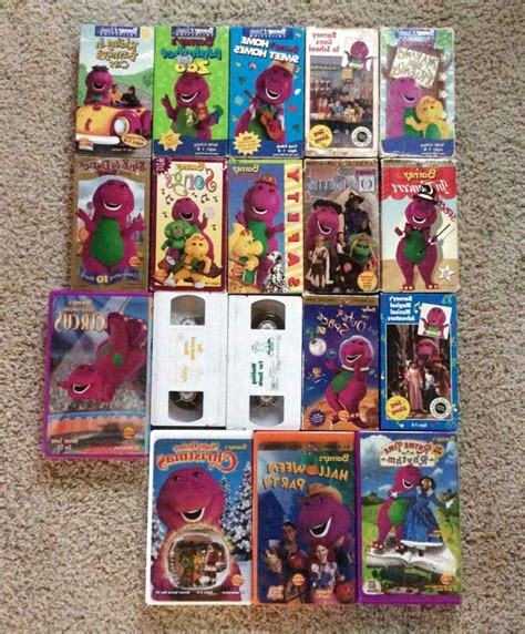 Barney VHS Tapes 35