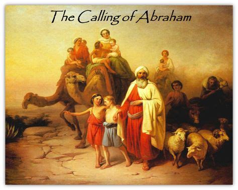 The call of Abram - Google Search | Bible art, Biblical art, Christian art