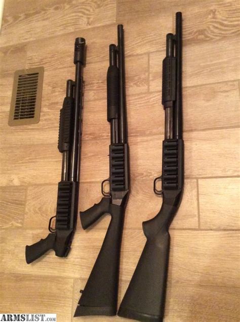 ARMSLIST - For Sale: Mossberg tactical /home defense 12 gauge shotguns