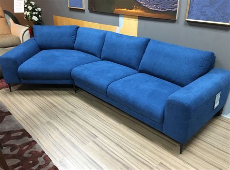 Blue Modern Sectional Sofa | Baci Living Room
