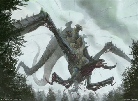 Hierophant Bio-Titan MtG Art from Warhammer 40000 Set by David Astruga ...