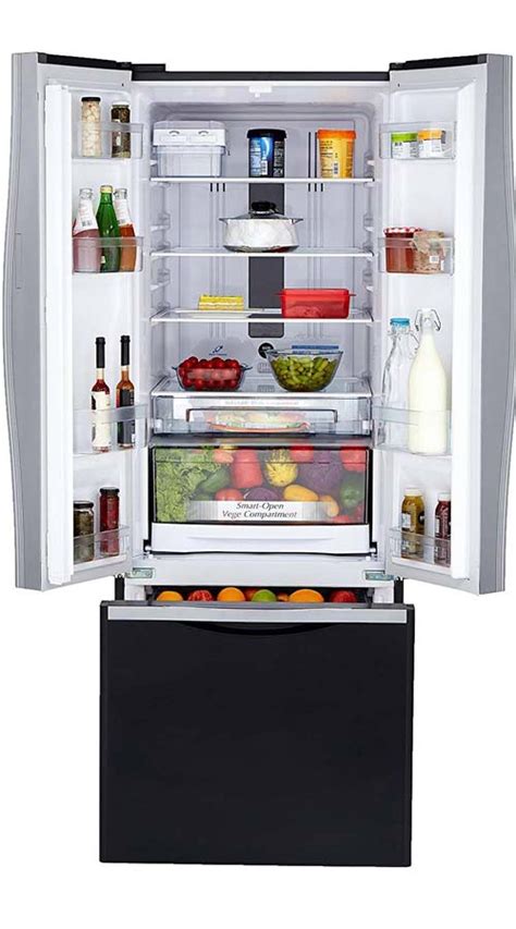 Buy Hitachi Bottom Freezer Refrigerator 451 Litres Inverter R-WB490PND9 (GBK) Glass Black Online ...