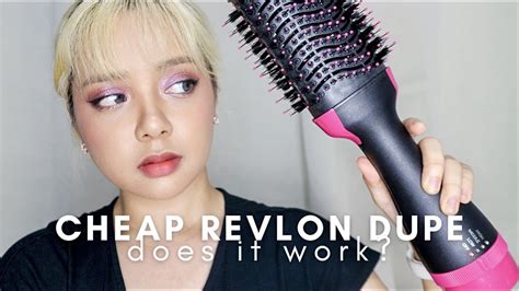 300 Peso Revlon One Step Hair Dryer Brush Dupe - Does It Work??? | kimeatscookies - YouTube