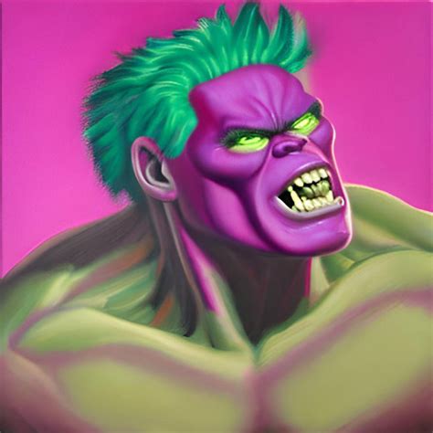 Pink Hulk by servantOfTheMostHigh on DeviantArt