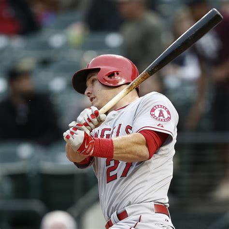 Mike Trout Becomes Youngest in MLB History to Hit 100 Home Runs, Steal ...