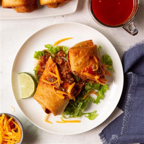 Beef Chimichangas Recipe: How to Make It | Taste of Home