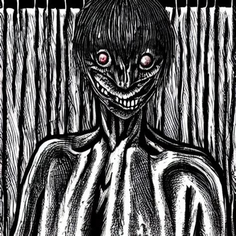 manga panel of a skinwalker, junji ito, horror, scary, | Stable Diffusion