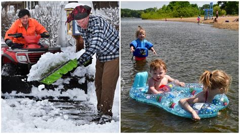 Minneapolis-St. Paul weather: April to May sees dramatic swing