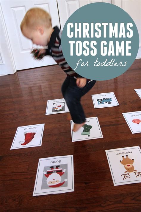 Toddler Approved!: Christmas Toss Game for Toddlers