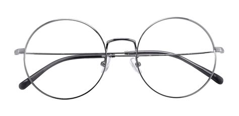 Sawyer Round Eyeglasses Frame - Silver | Men's Eyeglasses | Payne Glasses | Round prescription ...